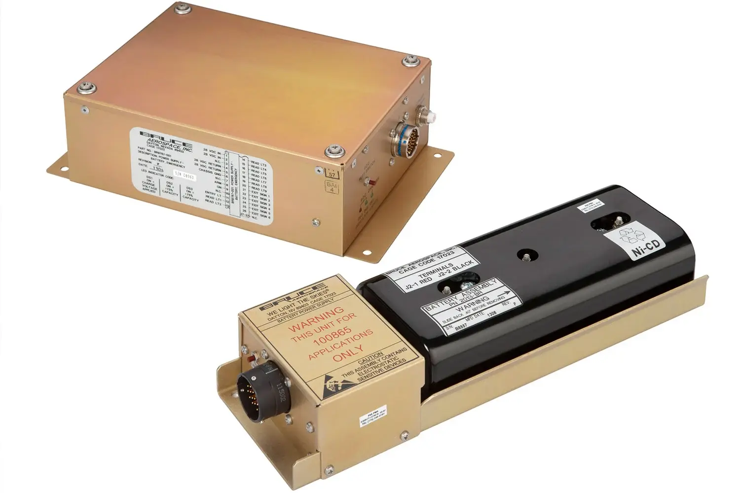 Aircraft Emergency Lighting Power Supplies